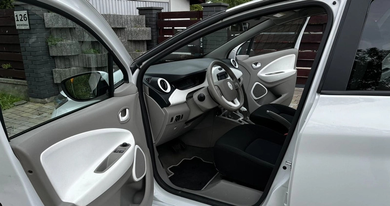 Renault Zoe cena 49500 przebieg: 40000, rok produkcji 2017 z Dębica małe 29